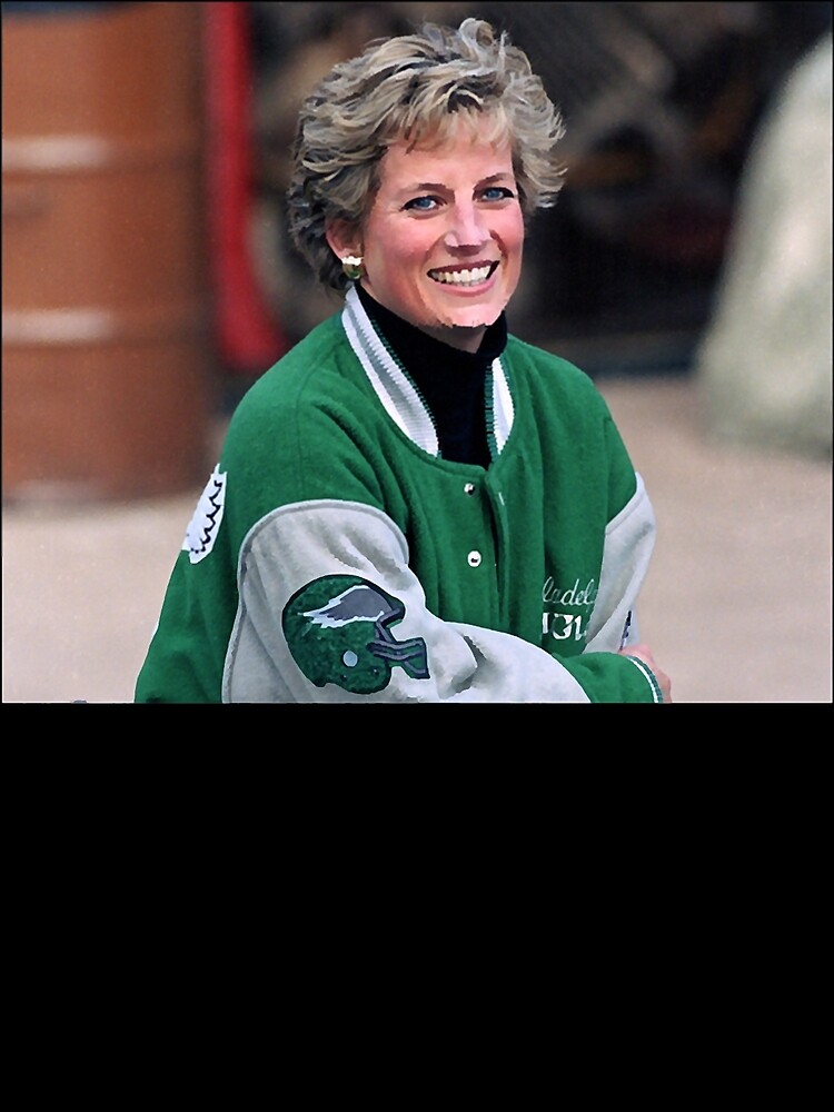 Princess Diana Philadelphia Eagles Jacket photo shirt, hoodie, sweater,  long sleeve and tank top