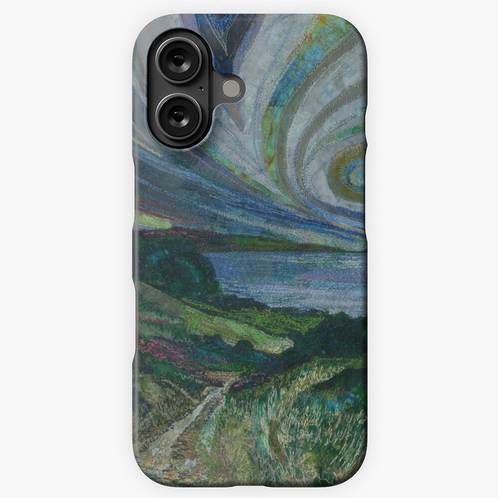 Aperçu de l'œuvre Coque rigide iPhone créée et vendue par RWTextileArt.