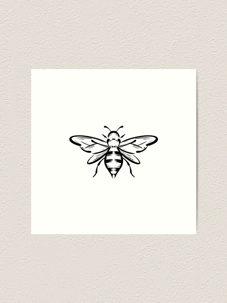 Honey bee temporary tattoos – Ali Chappell-Bates Art