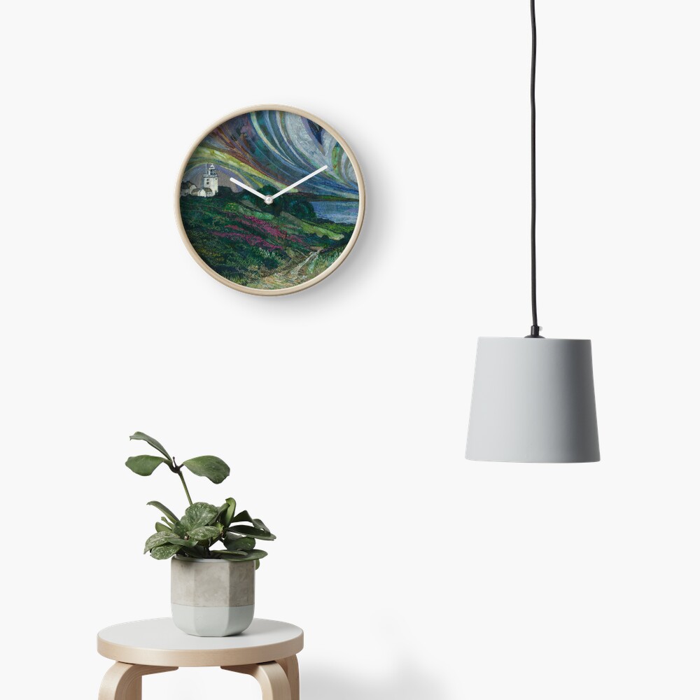Aperçu de l'œuvre Horloge créée et vendue par RWTextileArt.