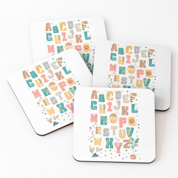 Item preview, ABC Wonderland: Captivating Alphabet Art Decor and Gifts designed and sold by TropicalHeat.