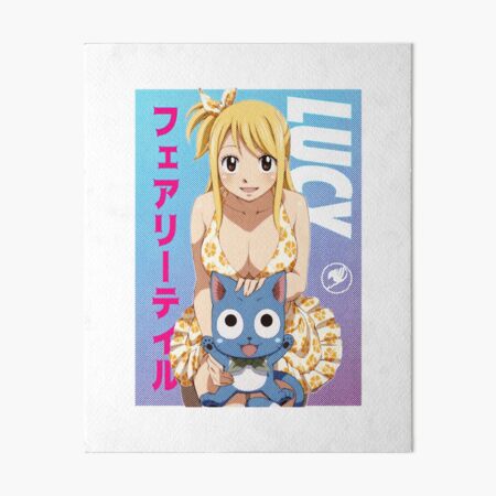 Lucy Heartfilia - Fairy Tail  Art Board Print for Sale by