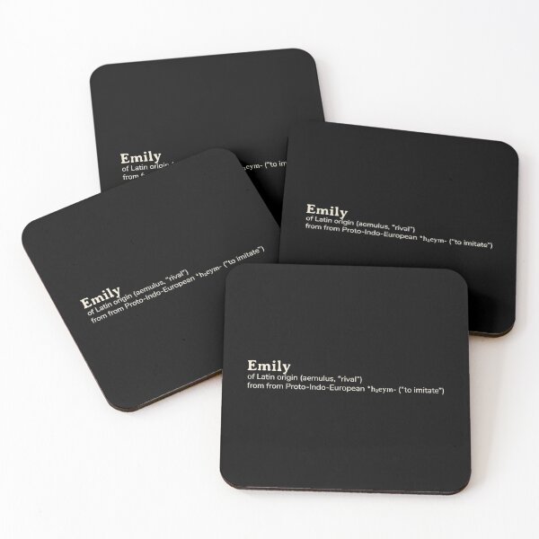 Item preview, Emily name etymology designed and sold by skyangelartuk.