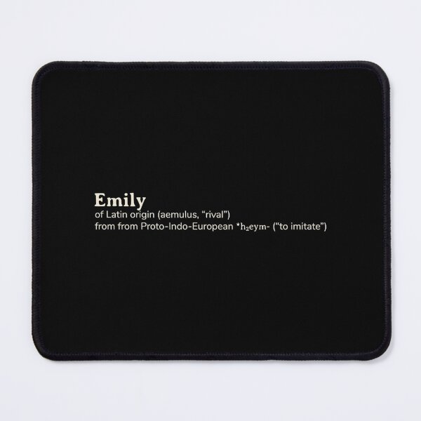 Item preview, Emily name etymology designed and sold by skyangelartuk.