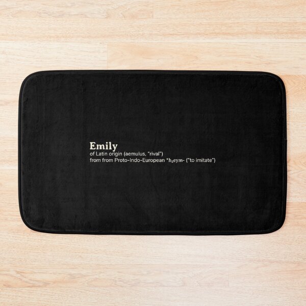 Item preview, Emily name etymology designed and sold by skyangelartuk.