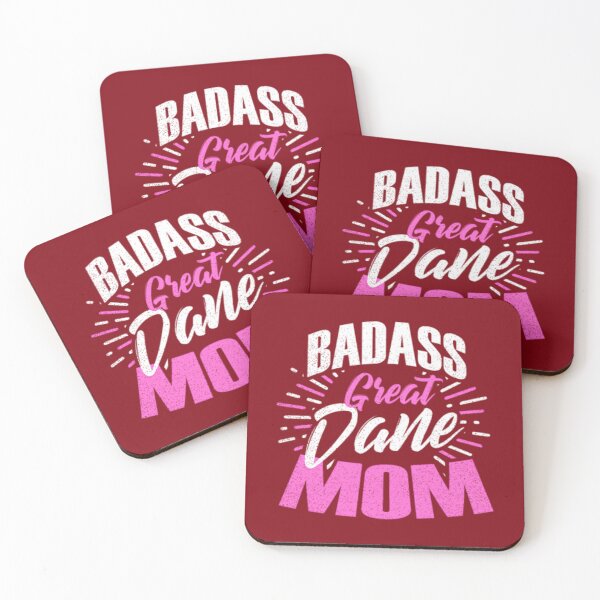 Item preview, Great Dane Dog Badass Great Dane Mom 		 designed and sold by knpbkarpmvt94.