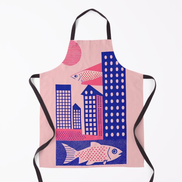 Artikelvorschau, Swimming Through the City An Unforgettable Retro Poster Adventure Office entworfen und verkauft von PinkNomad.