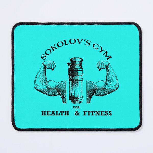 Item preview, Sokolov_s Gym - Black - FLAT designed and sold by skyangelartuk.