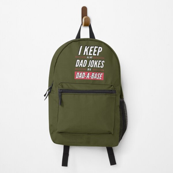 Item preview, Funny dad sayings - I keep all my dad jokes in a dad a base designed and sold by Quotes Gallery.