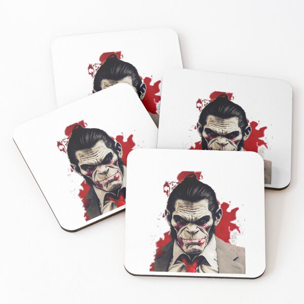 Item preview, The Blood Red Ape in a Suit - no BG Graphic designed and sold by skyangelartuk.