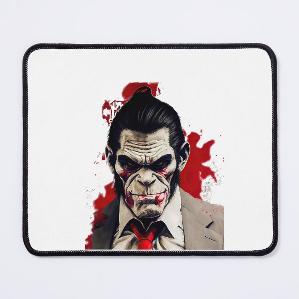 Item preview, The Blood Red Ape in a Suit - no BG Graphic designed and sold by skyangelartuk.