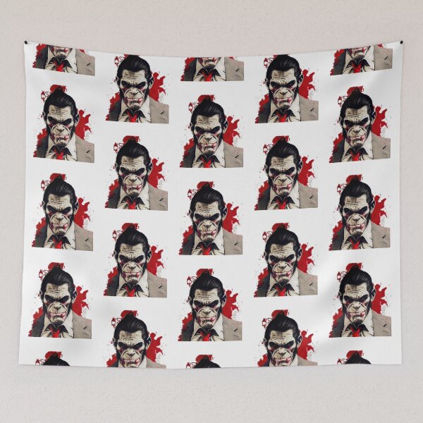 Item preview, The Blood Red Ape in a Suit - no BG Graphic designed and sold by skyangelartuk.