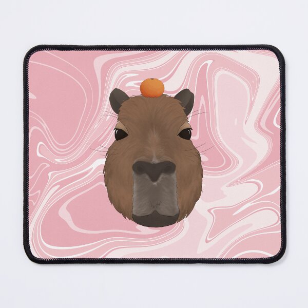 Item preview, Capybara with Orange On it's Head designed and sold by Charloote.