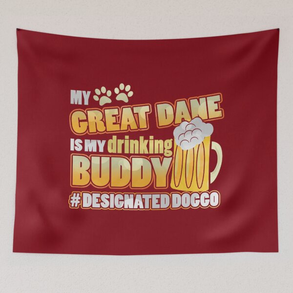 Item preview, great dane drinking buddy hashtag designated doggo jacob zelazny transparent	 designed and sold by knpbkarpmvt94.