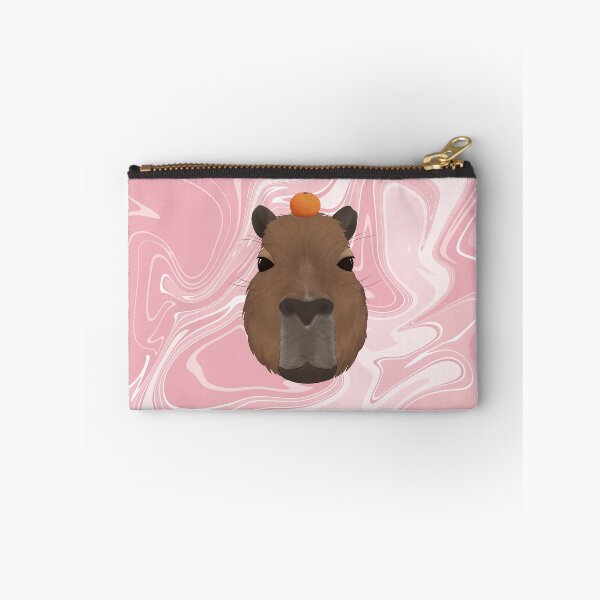 Item preview, Capybara with Orange On it's Head designed and sold by Charloote.