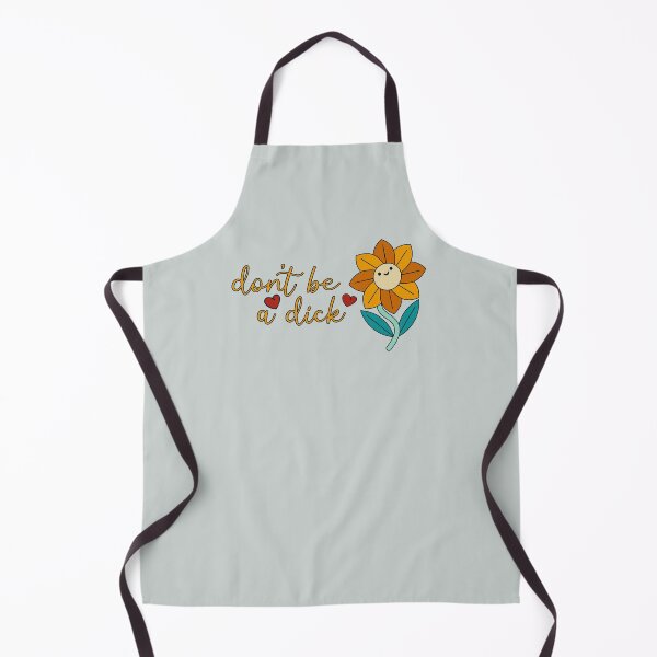 Item preview, Don't be a dick - flower, happy, humor, passive aggressive, funny designed and sold by greencatdzine.
