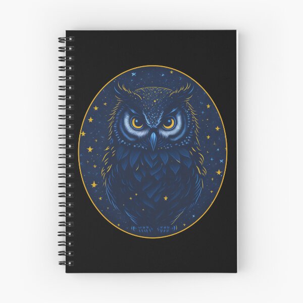 Item preview, Owl and Stars designed and sold by Alahchin Art.