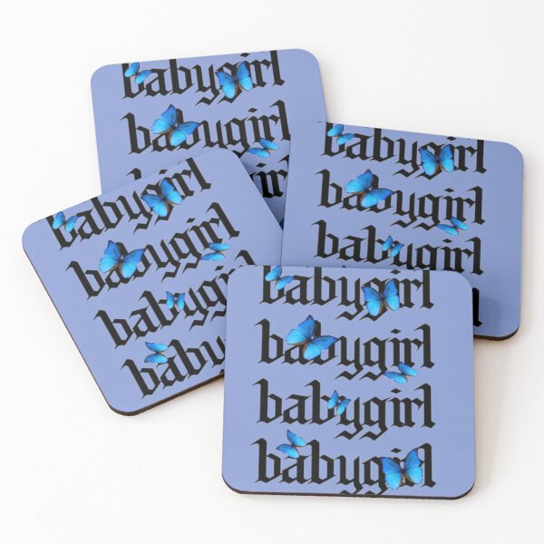 Item preview, babygirl blue monarch designed and sold by Starbubblepress.