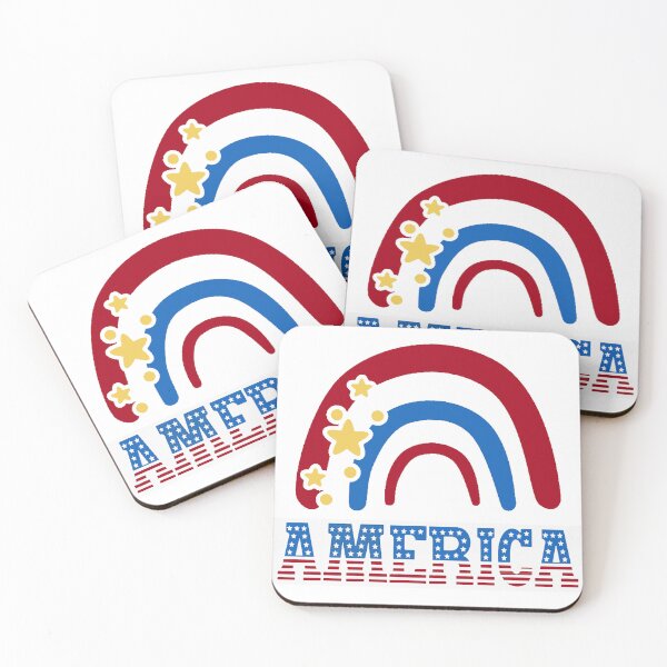 Item preview, America Rainbow  designed and sold by GL Digital Artwork .