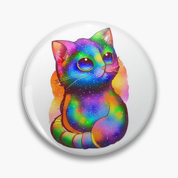 Item preview, Happy Pride Month Demon - Rainbow Cute Cat designed and sold by BBGIFTSUK.