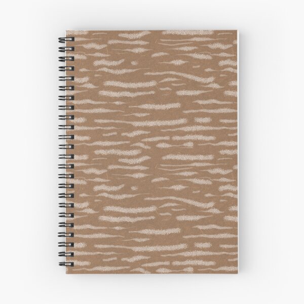 Item preview, Scribble stroke wave simple brown pattern sketch designed and sold by Yana Mustafina | Boho Soulful Designs.