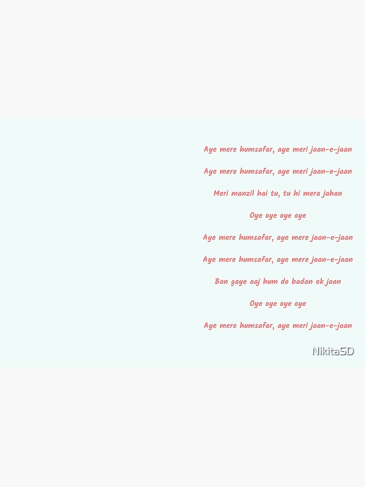 Alka Yagnik Tum Mile Dil Khile Lyrics English Ek Zara Intezaar Ae