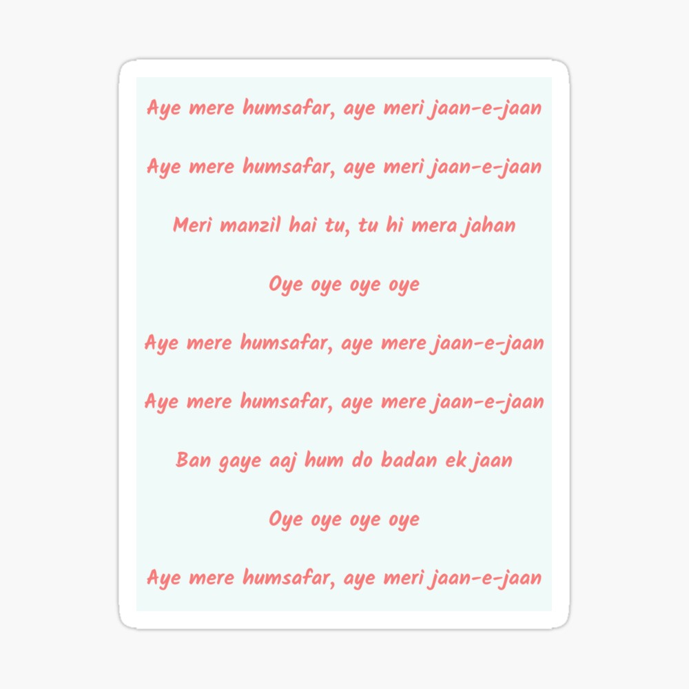 Badrinath Ki Dulhania Dil Lagana Bhi Tujhi Se Sikha Hai Lyrics Sun