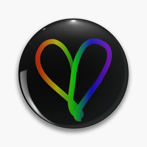 Item preview, Rainbow Heart Doodle designed and sold by AlwaysHollyJo.