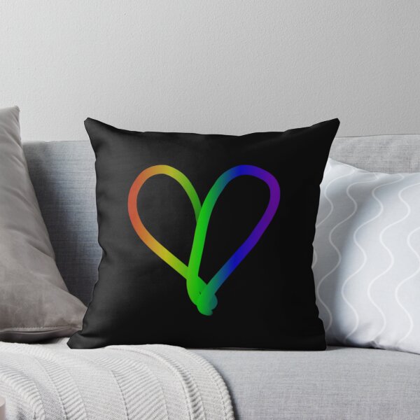 Item preview, Rainbow Heart Doodle designed and sold by AlwaysHollyJo.