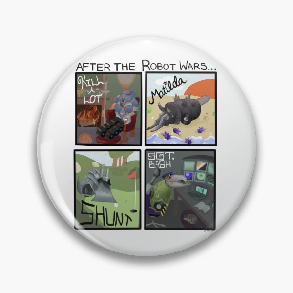 Item preview, After the Robot Wars - House Robot Retirement designed and sold by pinkart666.