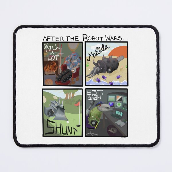 Item preview, After the Robot Wars - House Robot Retirement designed and sold by pinkart666.