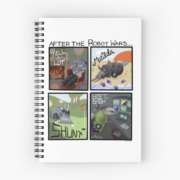 Item preview, After the Robot Wars - House Robot Retirement designed and sold by pinkart666.