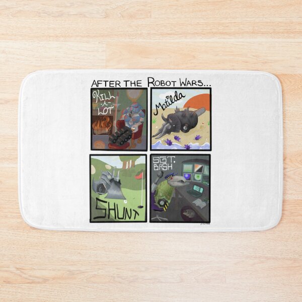 Item preview, After the Robot Wars - House Robot Retirement designed and sold by pinkart666.