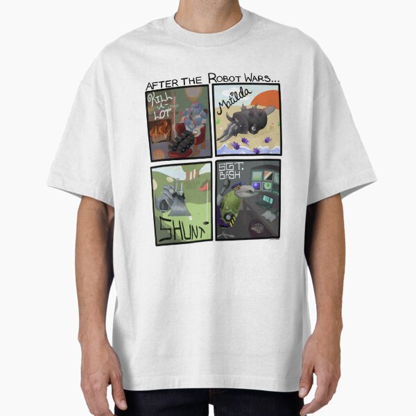 Item preview, After the Robot Wars - House Robot Retirement designed and sold by pinkart666.
