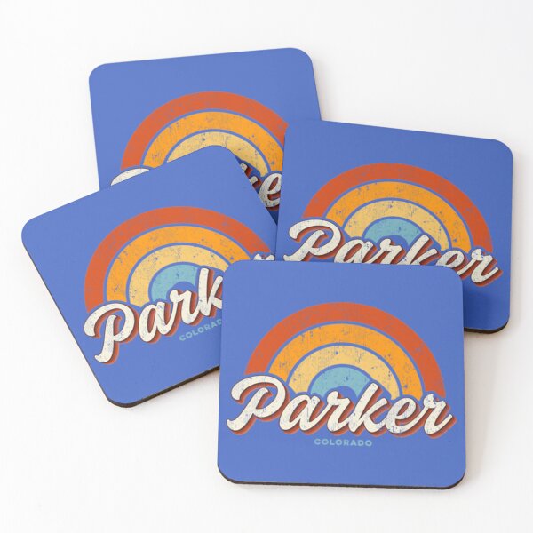 Item preview, Parker Colorado CO Vintage Rainbow Retro 70s Pullover   designed and sold by EliotPoirier.
