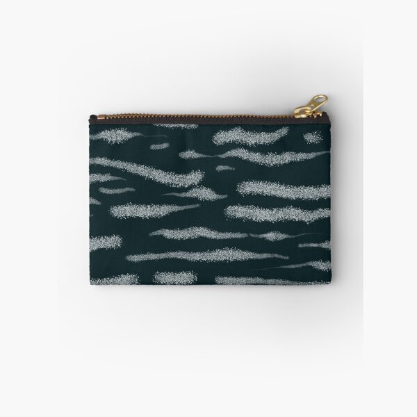 Item preview, Scribble stroke wave abstract blue pattern sketch designed and sold by Yana Mustafina | Boho Soulful Designs.