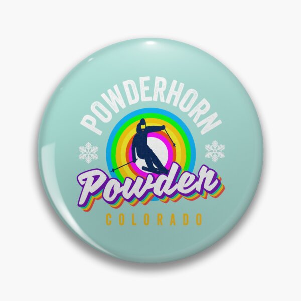 Item preview, Powderhorn Ski Colorado Retro Color Powder Co skiing Gear Pullover   designed and sold by EliotPoirier.