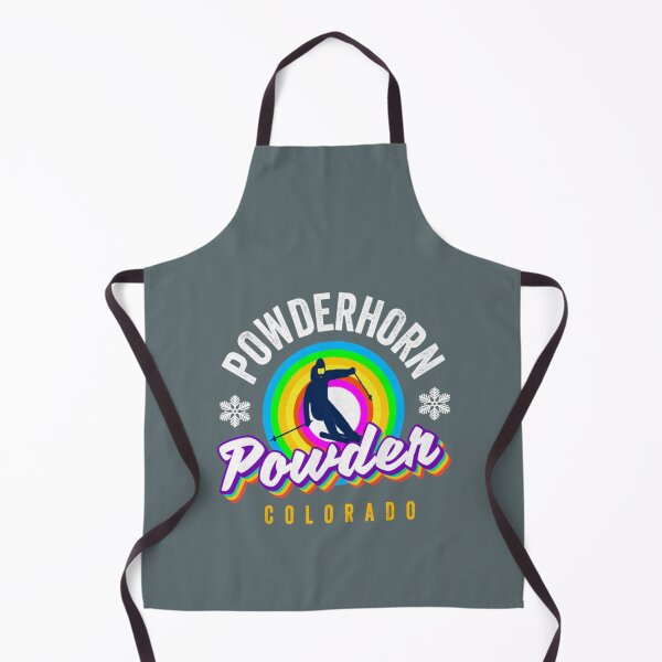 Item preview, Powderhorn Ski Colorado Retro Color Powder Co skiing Gear Pullover designed and sold by EliotPoirier.
