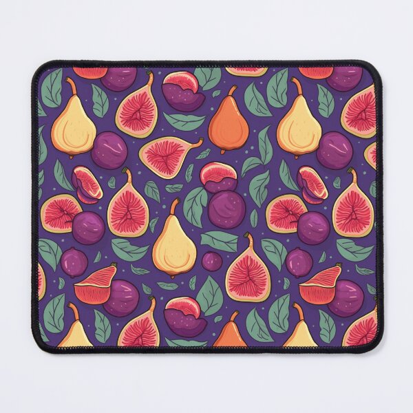 Item preview, Figs as happy fruit pattern designed and sold by Solar1sArt.