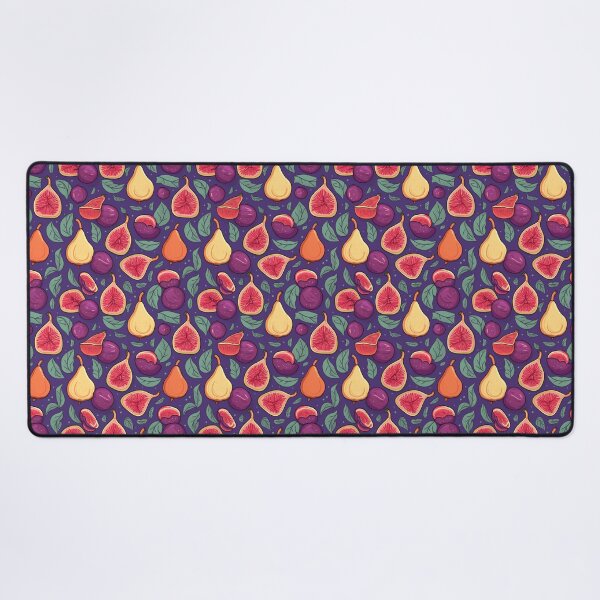 Item preview, Figs as happy fruit pattern designed and sold by Solar1sArt.