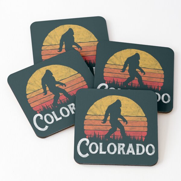 Item preview, Retro Colorado Bigfoot Silhouette Sun   designed and sold by EliotPoirier.