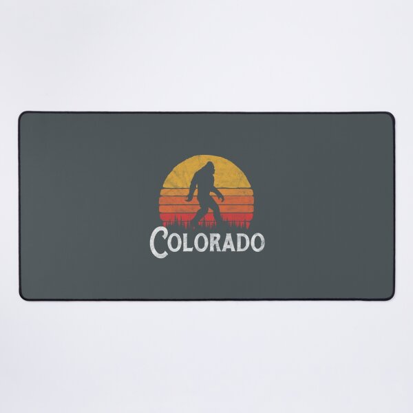 Item preview, Retro Colorado Bigfoot Silhouette Sun designed and sold by EliotPoirier.