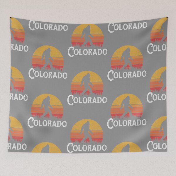 Item preview, Retro Colorado Bigfoot Silhouette Sun   designed and sold by EliotPoirier.
