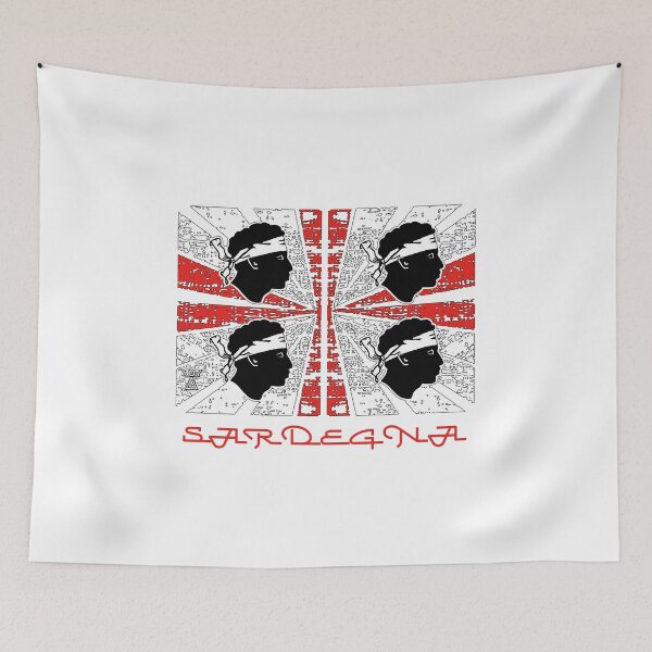 Item preview, Sardegna - Bandiera sarda - 4 Mori Sardinia - Sardinia flag - Grunge designed and sold by miskaralise.