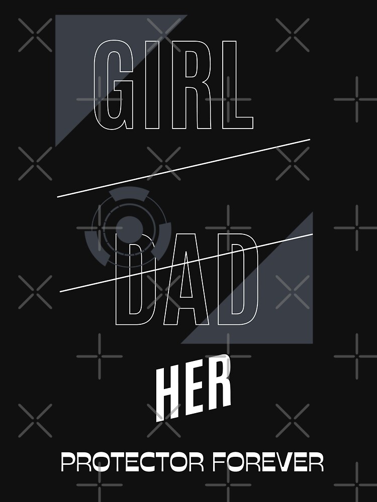 Girl Dad Worlds Greatest Protector Dad Active T-Shirt | Redbubble