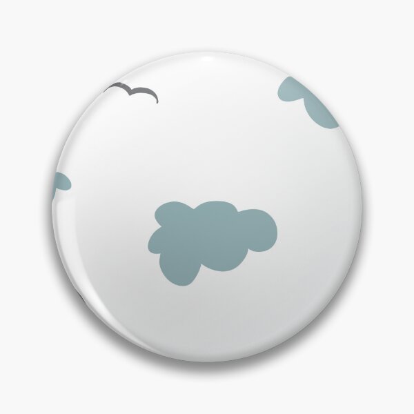 Item preview, Cloud bird sky simple cute seamless pattern  designed and sold by Yana Mustafina | Boho Soulful Designs.
