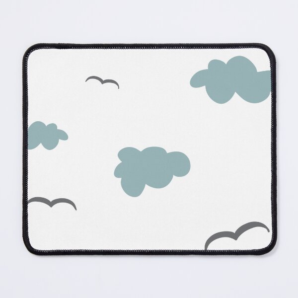 Item preview, Cloud bird sky simple cute seamless pattern  designed and sold by Yana Mustafina | Boho Soulful Designs.