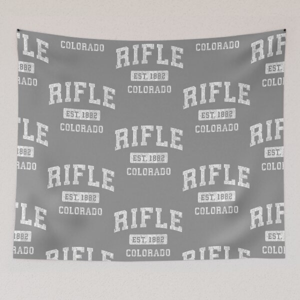 Item preview, Rifle Colorado CO Vintage Sports Established Design Pullover     designed and sold by EliotPoirier.