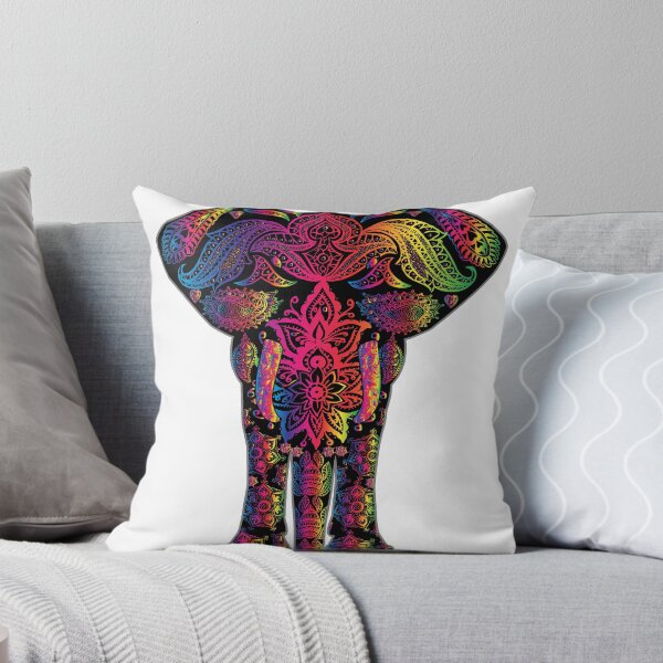 Artikelvorschau, Elefant-Kunst-buntes indisches afrikanisches Mosaik entworfen und verkauft von Charmedia.