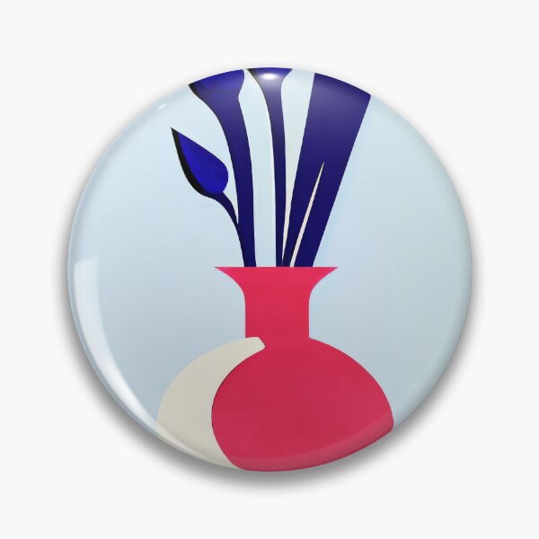 Item preview, Vibrant Vase Retro Poster Living Room designed and sold by PinkNomad.